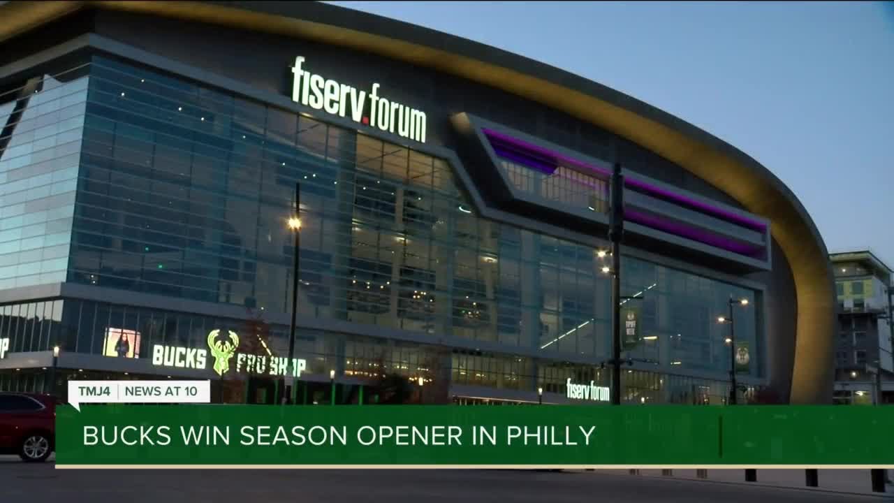 Gearing up for Bucks' home opener on Saturday YouTube