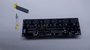 Build tutorial Arduino Nixie All-In-One clock Rev3 High Voltage circuit
