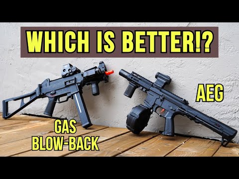 GAS BLOWBACK VS. ELECTRIC AIRSOFT GUNS! WHICH IS BETTER!? *Airsoft Compilation*