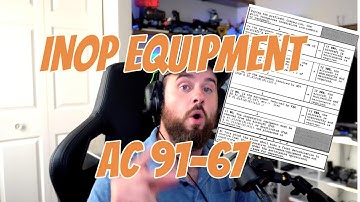 How to tell if your Aircraft is airworthy 91.213 91.205 explained