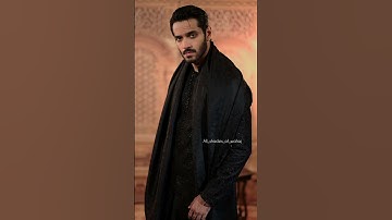 Wahaj Ali with Shawl Always hit different 🔥❤️  #wahajlali #trending #terebin #murtasim