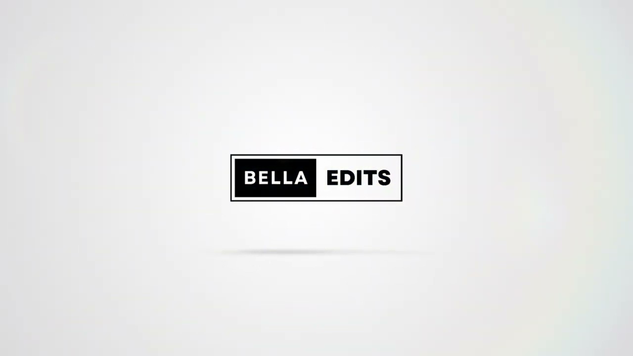 Clean logo intro
