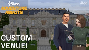 ad | I built a COURTHOUSE for my active Law career! | The Sims 4: Adventure Awaits