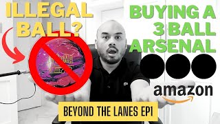 My Bowling Ball is ILLEGAL | Buying the best 3 ball arsenal on AMAZON.PH #stormbowling #stormnation screenshot 1