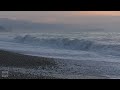 Море штормит 08.02.23, пляж Кобулети (ქობულეთი).