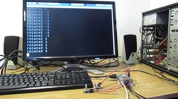 Two encoders on Raspberry Pi
