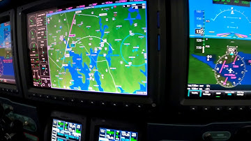 Piper M600 - Setting up the G3000 for an RNAV Approach