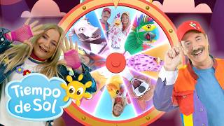 Ruleta de Karaokes N°2 🎤 Duo Tiempo De Sol 🌞🎵Canciones Infantiles