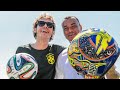 Vale and Cafu in Pre-World Cup Samba!