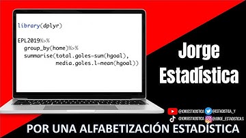 ejemplo de summarise() y group_by del paquete dplyr