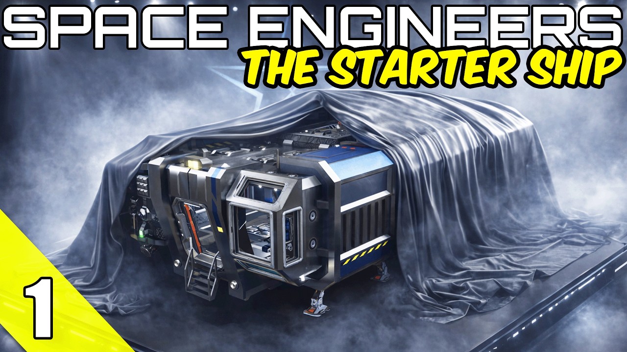 Space Engineers Tutorial: How to Design a Starter Ship (Ep 1) - YouTube