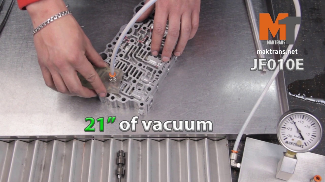 Ремонт гидроблока JF010E - Select Control Valve