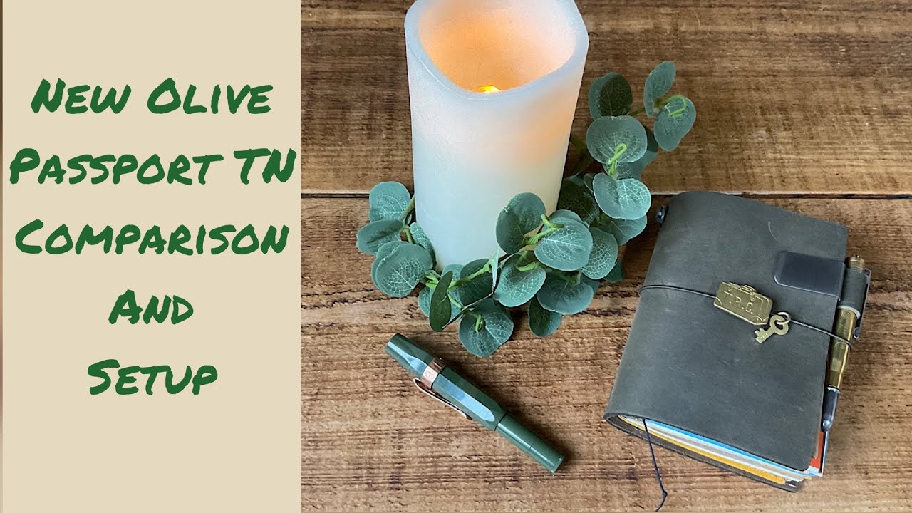 New Olive Passport TN from Traveler’s Company: comparison and setup