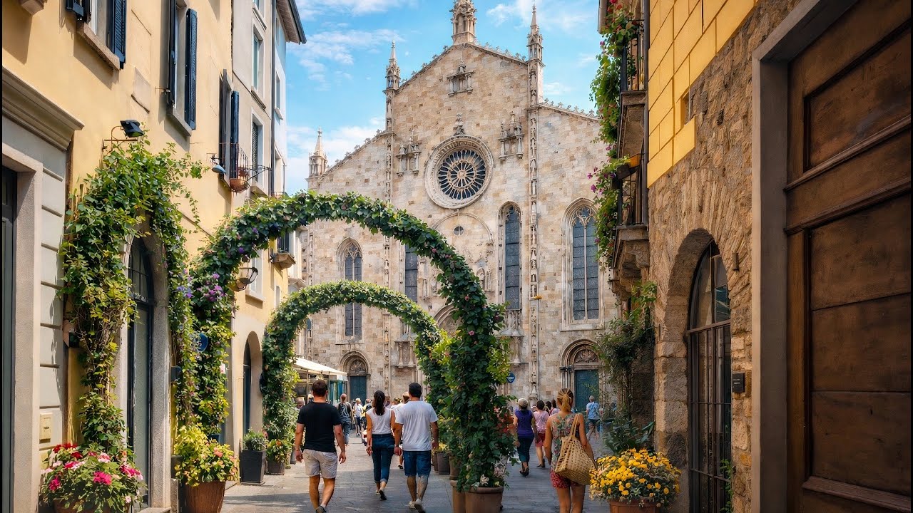 Комо, Италия — Этот город на берегу озера даже лучше, чем на фотографиях.