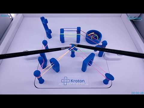 Laparoscopy basic training - JAPANESE OBSTACLE TRACK / RUBBER BANDS