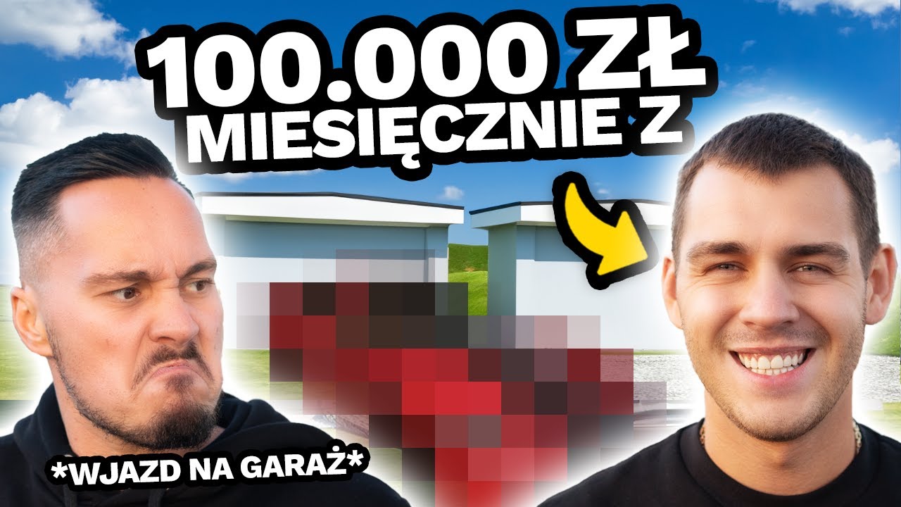 ZREZYGNOWAŁ Z YOUTUBE NA RZECZ... *Wjazd na garaż do Sasha The Owner*
