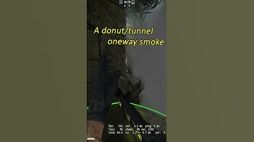Oneway smoke from Donut/tunnel on Ancient #csgo #shorts
