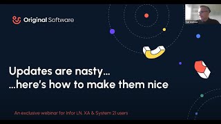 Infor XA LX Sys 21 Updates are nasty! Here's how to make them nice