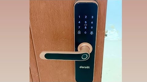 Dorset DG-201/202 me Admin password/Fingerprint/RFID card Kaise add kare please watching full video👆