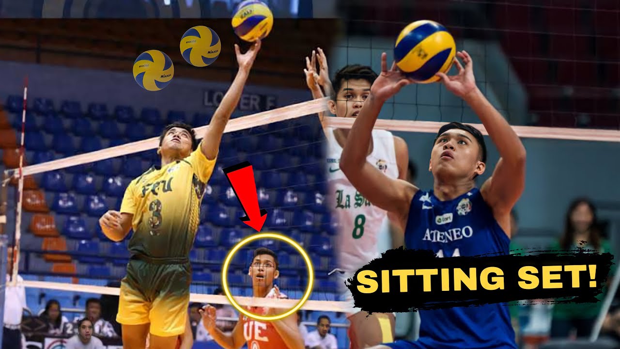 WHEN SETTERS UNVEIL THEIR UNIQUE SKILLS IN THE COURT! UAAP MEN'S VOLLEYBALL YouTube