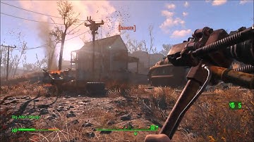 Fighting the Super Mutants!