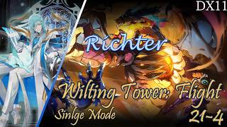 Elsword - Richter - Doom Aporia Raid 21-4 Wilting Tower: Flight [Single Mode]