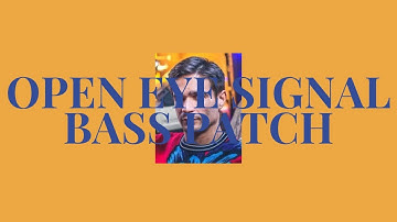 Jon Hopkins Open Eye signal bass made in Ableton Analog