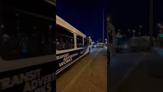 Oakville transit 2009 New Flyer D40LFR 9101 & 2019 Novabus LFS 1911 | Oakville Go Departures
