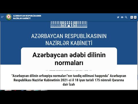 Buraxılış imtahanı: Azərbaycan ədəbi dilinin normaları