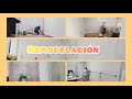 Remodelación 💪 de último momento ☺️ preparación de pared para decorar 🍁🍂