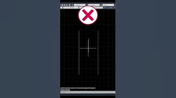 Vẽ đường Trung Tâm trong AutoCad #autocad #youtubeshorts #shorts
