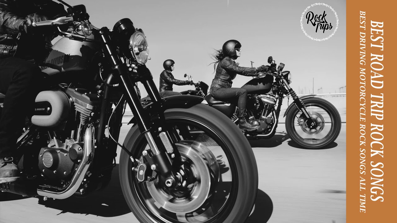 Biker Music Road   Best Road Trip Rock Songs  Best Driving Motorcycle Rock Songs All Time