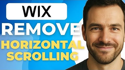 How To Remove Horizontal Scrolling On Wix Website  2025