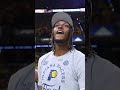 "INDI-ANA!" Myles Turner Addresses Home Crowd After We Beat Knicks to Advance to the NBA Finals 🗣️