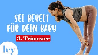 DIESE Übungen bereiten dich optimal auf die Geburt vor | 3.Trimester screenshot 1
