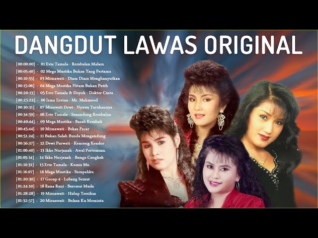 Ratu Dangdut 🌹 Mega Mustika - Evie Tamala - Mirnawati - Irma Ervina 🌹 Dangdut Lawas Original class=