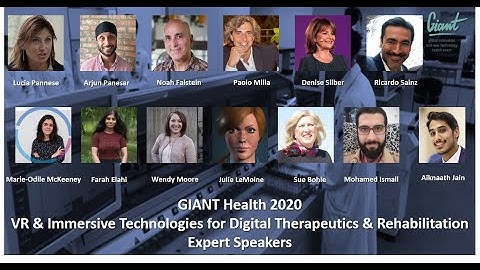 VR & Immersive Technologies for Clinical Treatments, Therapeutics and Rehabilitation GIANT Health