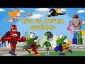 A Liga da Justiça Genérica: Desenho animado brasileiro dublado em português com super heróis