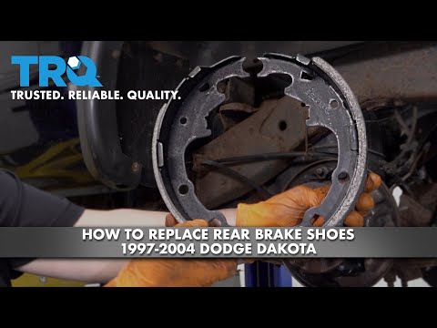 How To Replace Rear Brake Shoes 1997-2004 Dodge Dakota