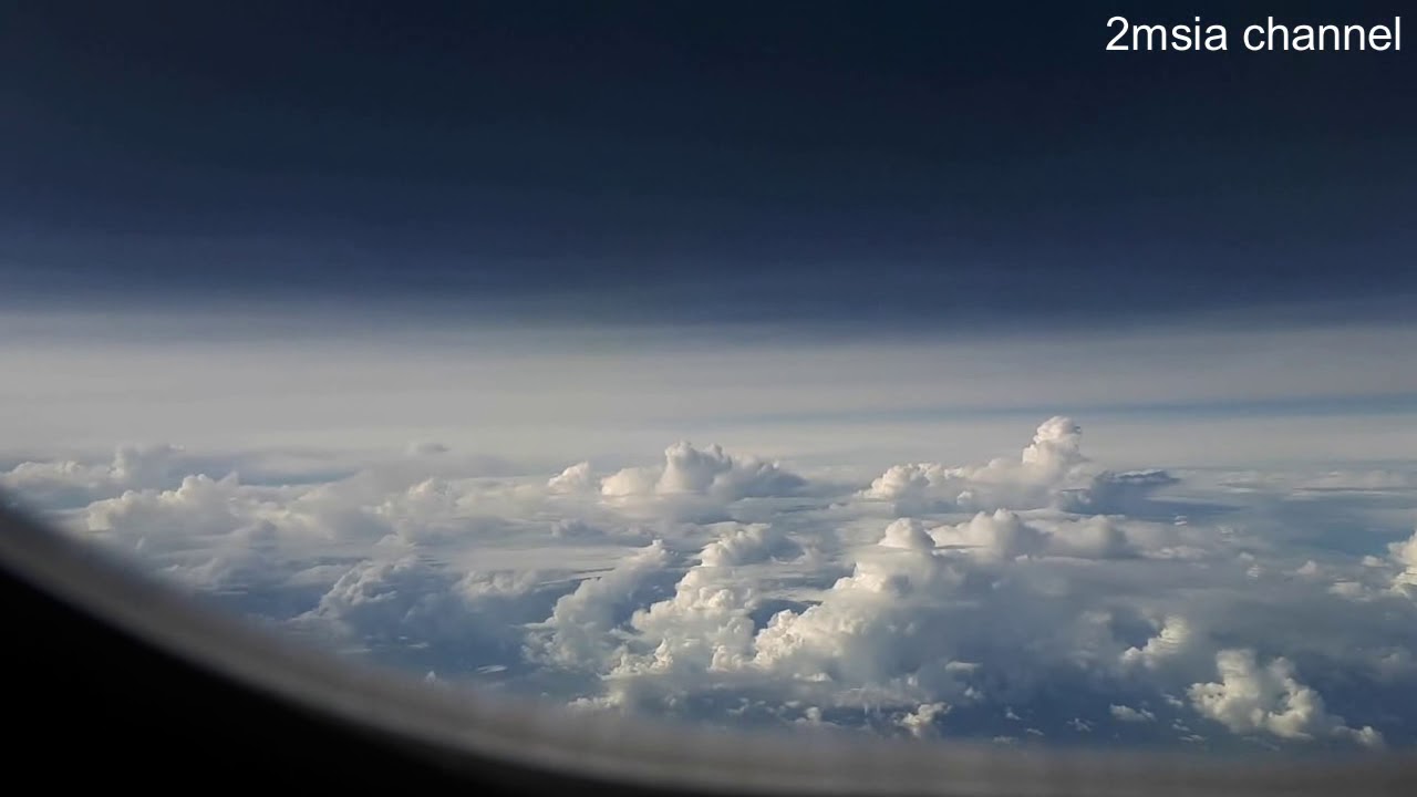 Sky View from Air Asia Plane | Jeju Travel - YouTube
