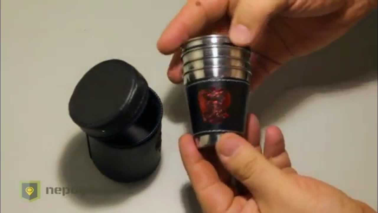 Набор стопок в чехле - YouTube