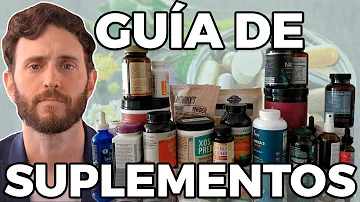 ¿Qué suplementos debo tomar cada día?