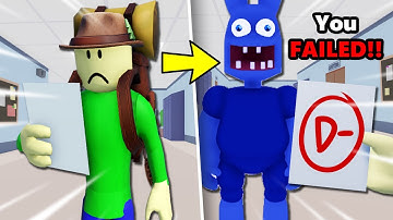 BALDI GETS A D-?! | ROBLOX MO
