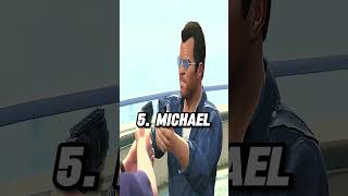 GTA Protagonists Ranked | #shorts #gta #short #viral