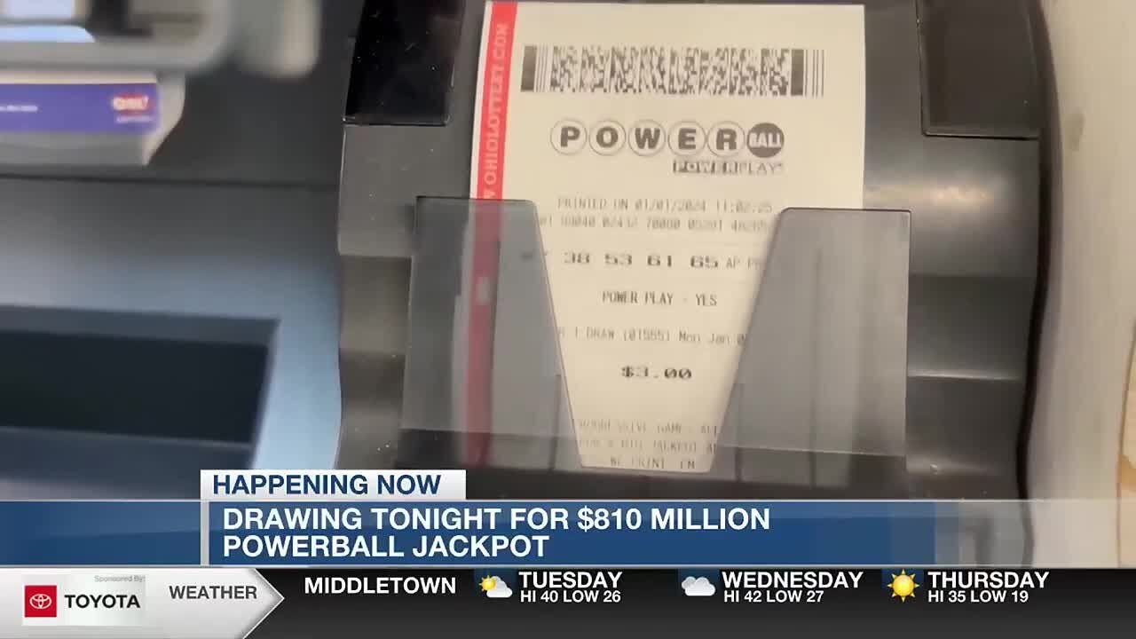Monday drawing for $810M Powerball Jackpot - YouTube