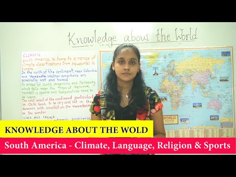 South America - Climate, Language, Religion,Sports I Knowledge About The World #pebbles