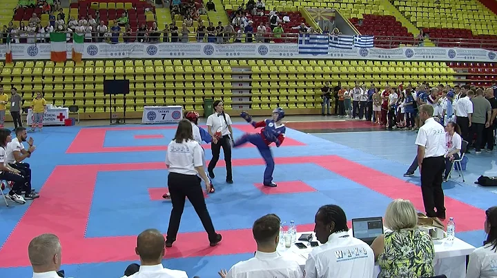 Martina Sartorato v Adelle Williamson WAKO Europea...