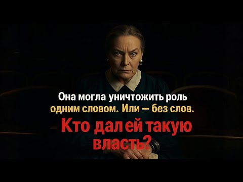 «Ты радоваться-то рано начала»: как Пилявская одним взглядом могла уничтожить карьеру