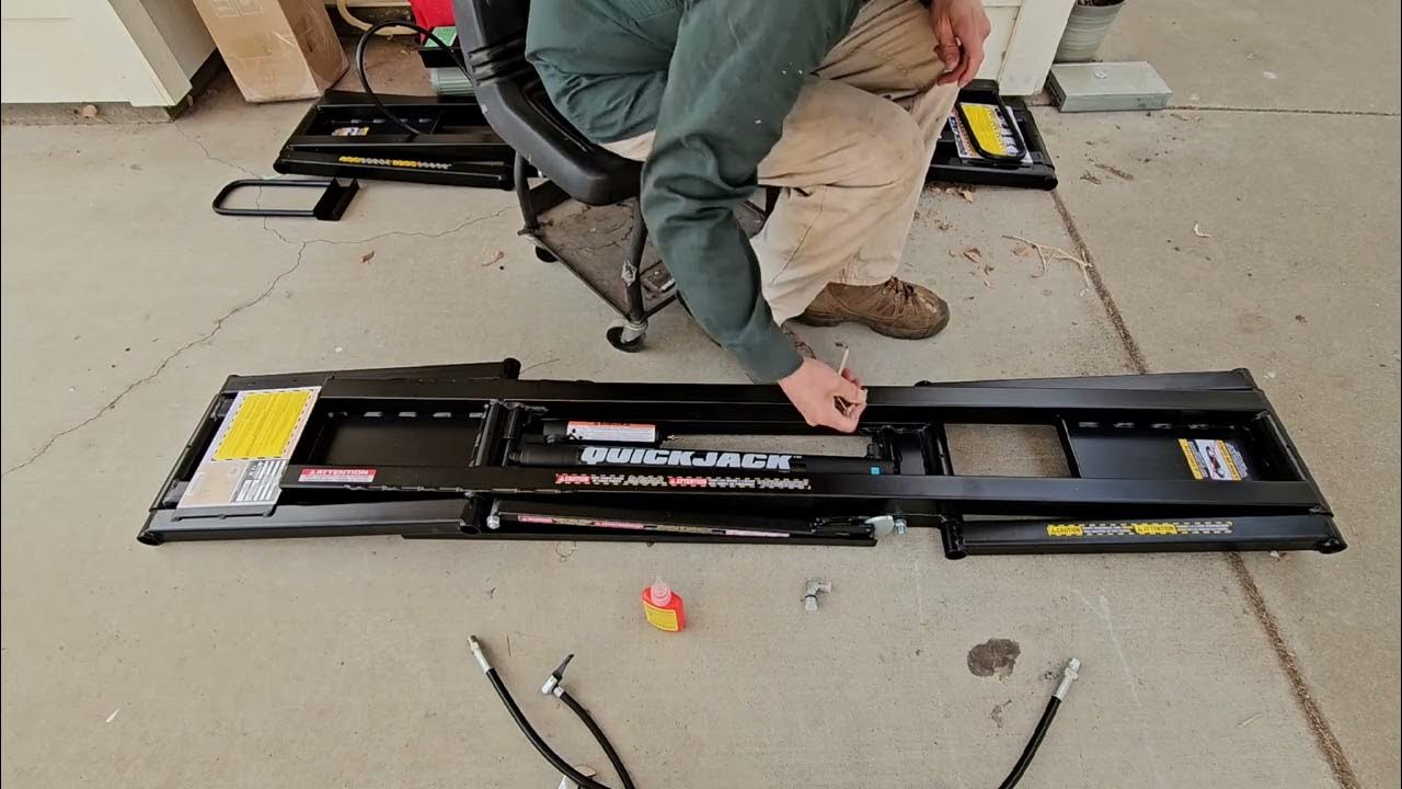 Costco Quickjack 7000TL Unboxing & Assembly YouTube