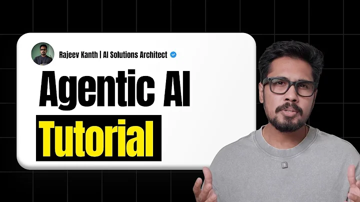 Agentic AI Tutorial - Fundamentals of Agentic AI